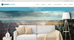 Desktop Screenshot of customwallpaper.com